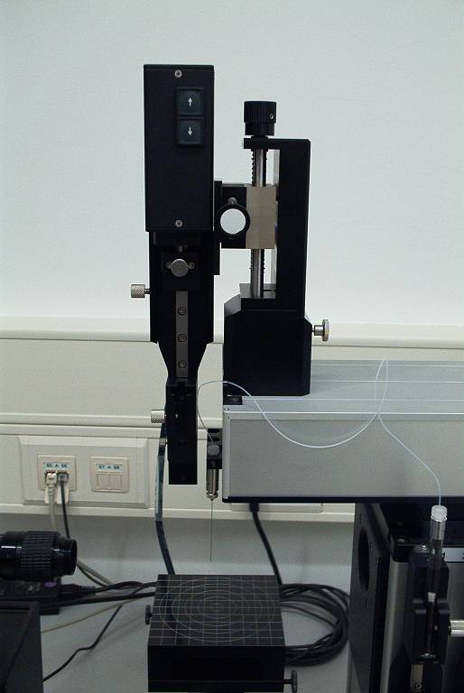 Detailaufnahme Kontaktwinkelmessgerät Dataphysics OCA20